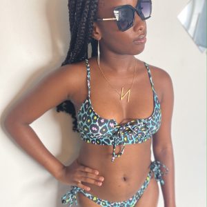 Bikini 2 pieces vert ZAIDA